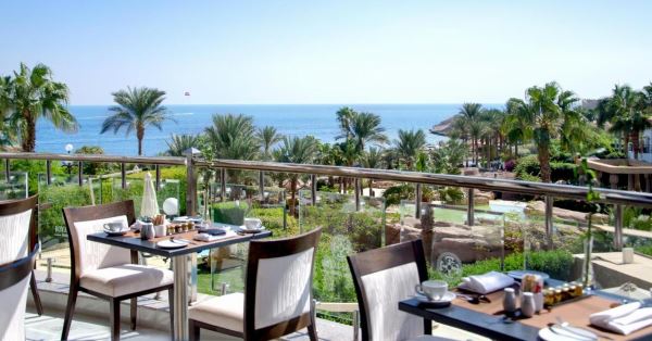 outdoor dining Royal Savoy Sharm El Sheikh